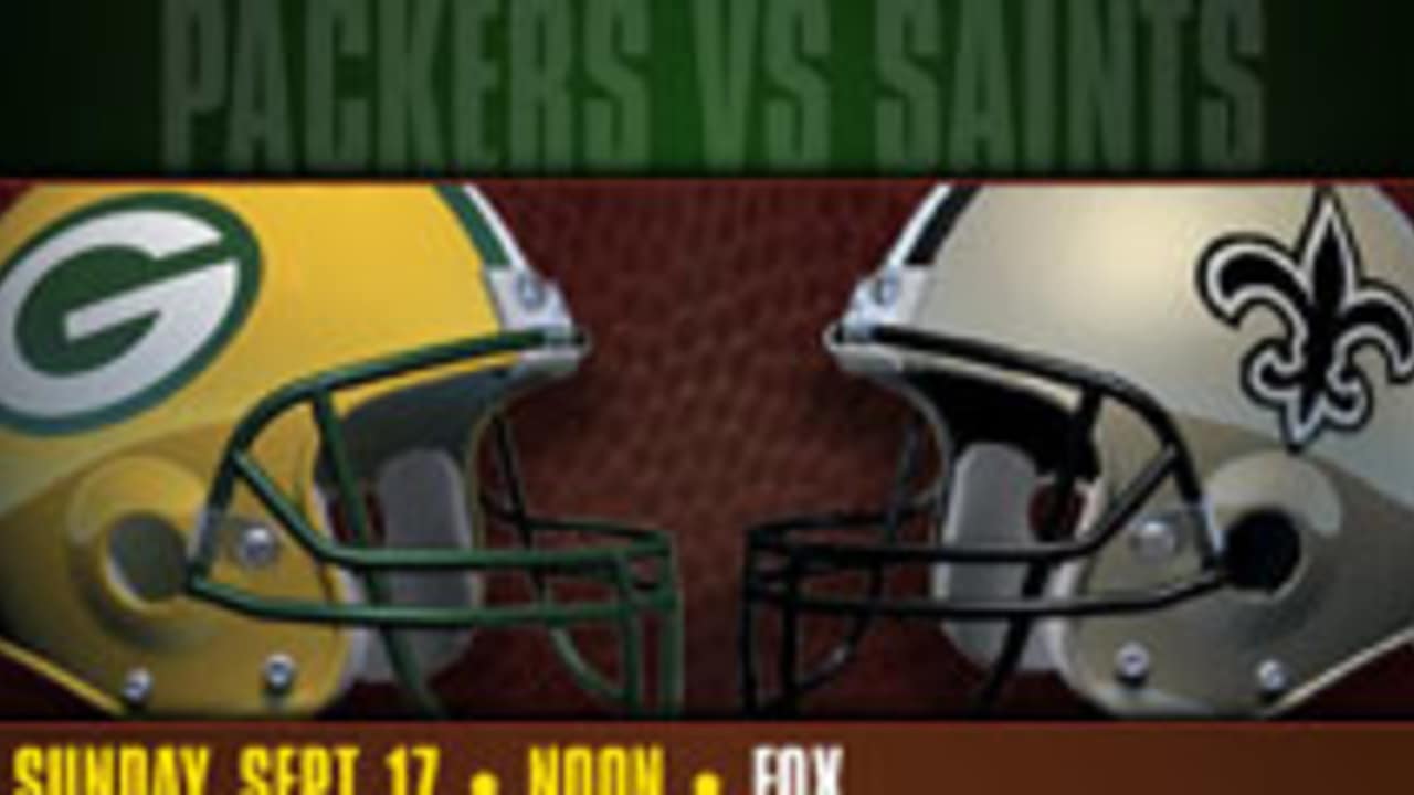 Dope Sheet: Packers face Saints in home opener