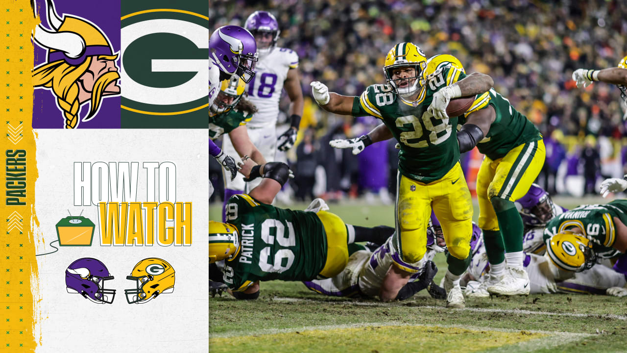 Packers vs. Vikings, How to watch, stream & listen