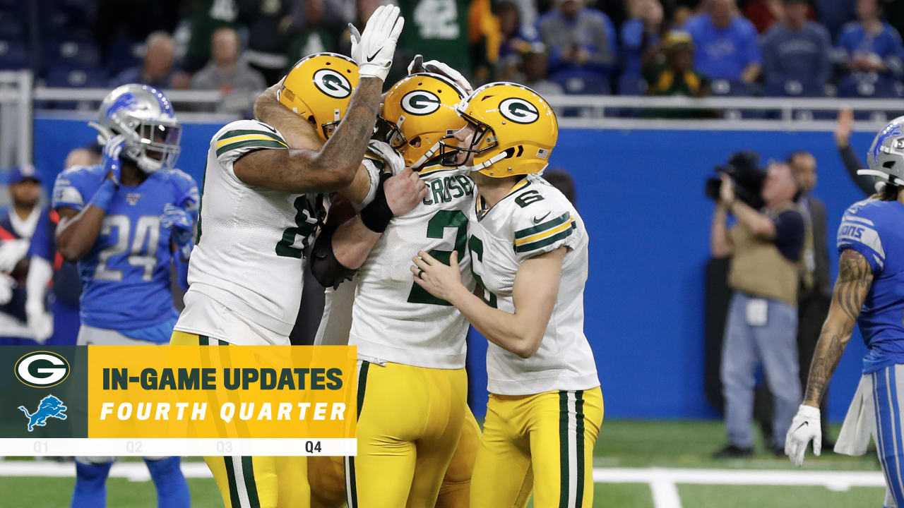 Walkoff field goal gives Packers firstround bye