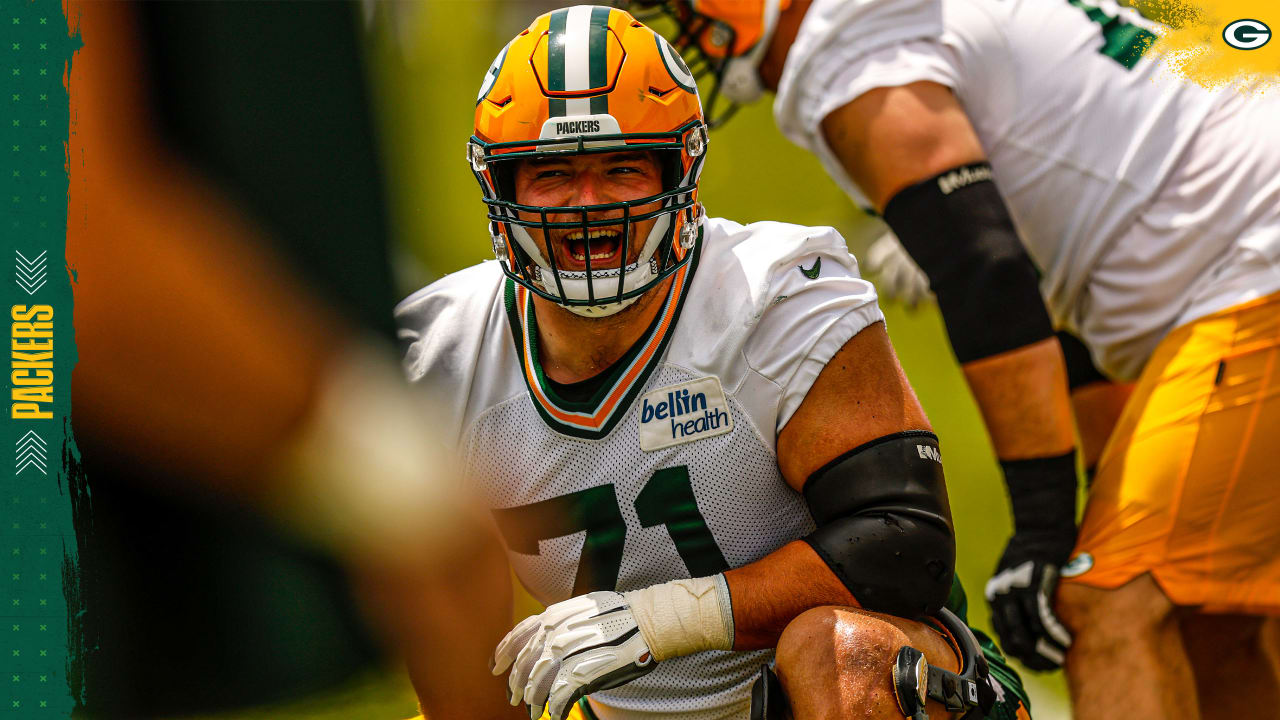 Challenging rookie season hardened Packers center Josh Myers