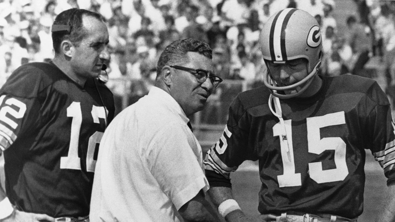 FILE - In this Jan. 14, 1968, file photo, Green Bay Packers coach Vince  Lombardi is carried off the field after his team defeated the Oakland  Raiders 33-14 in Super Bowl II