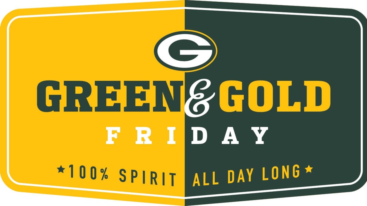 Happy Green & Gold Friday! Wear your - Green Bay Packers