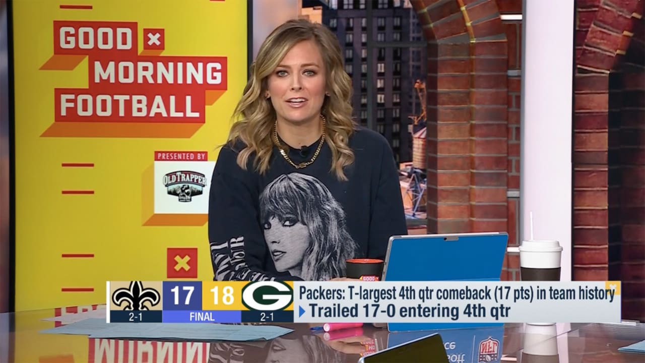 GMFB' reacts to Packers' fourth-quarter comeback vs. Saints