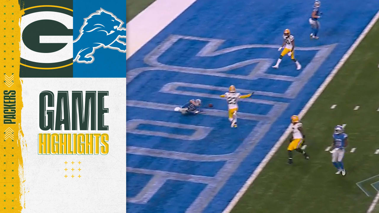 Packers' defense denies Lions on fourth down Packers vs. Lions