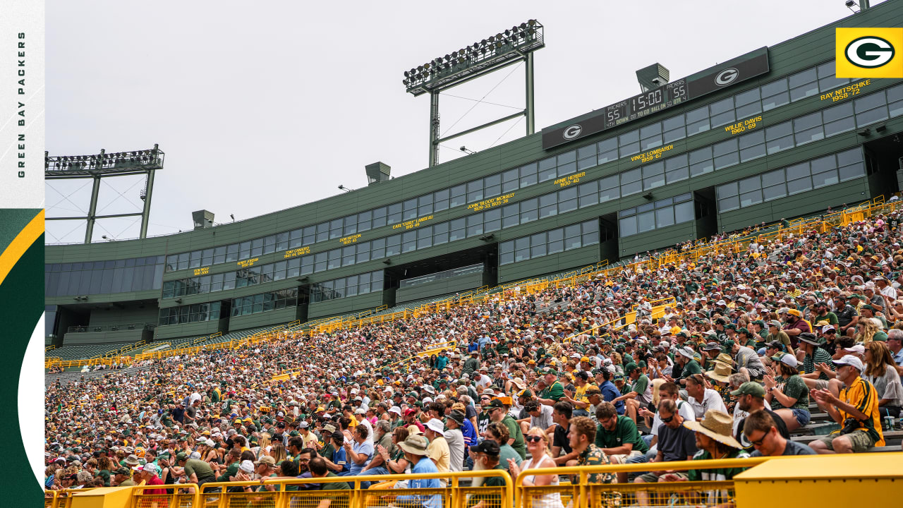 Lambeau Field ready for Saturday's preseason matchup against Seattle - Vimarsana News