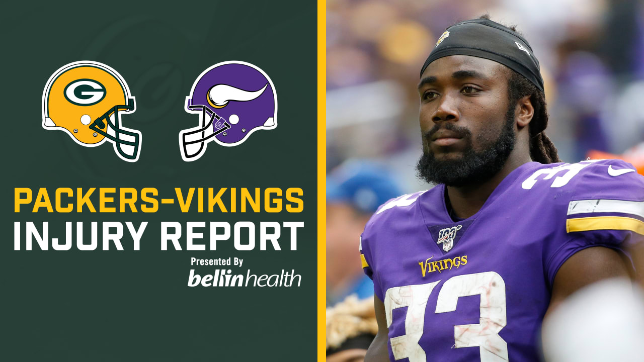Vikings rule out RB Dalvin Cook, list RB Alexander Mattison as ...