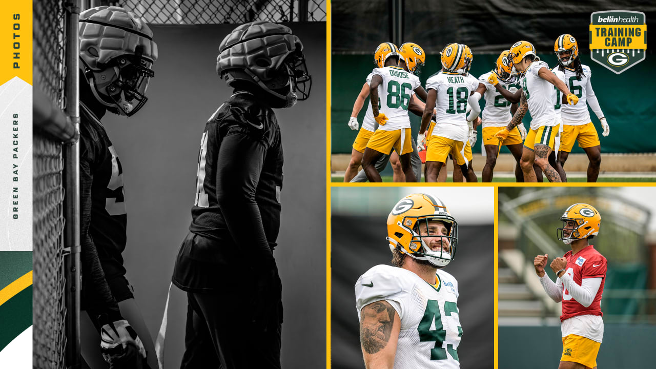 Photos: Packers hit the practice field ahead of home opener vs