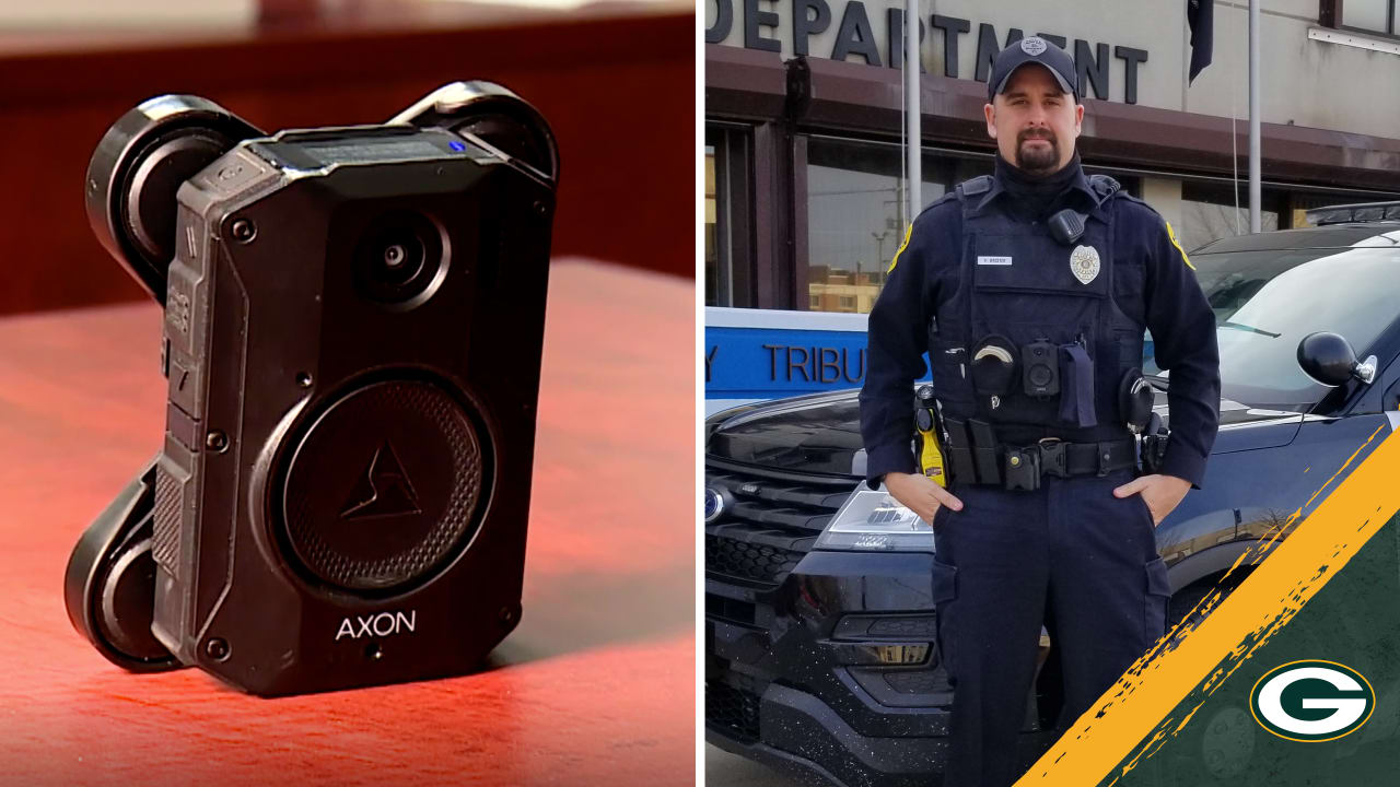 Packers team with city of Green Bay to add body cameras, leading-edge  technology to police department's operations in protecting the community