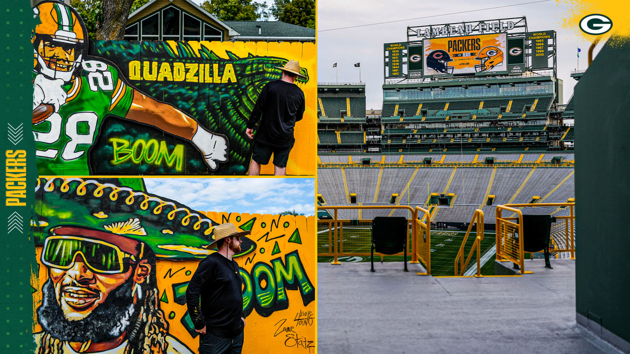 Photos Packers fans get ready for gameday at Lambeau Field