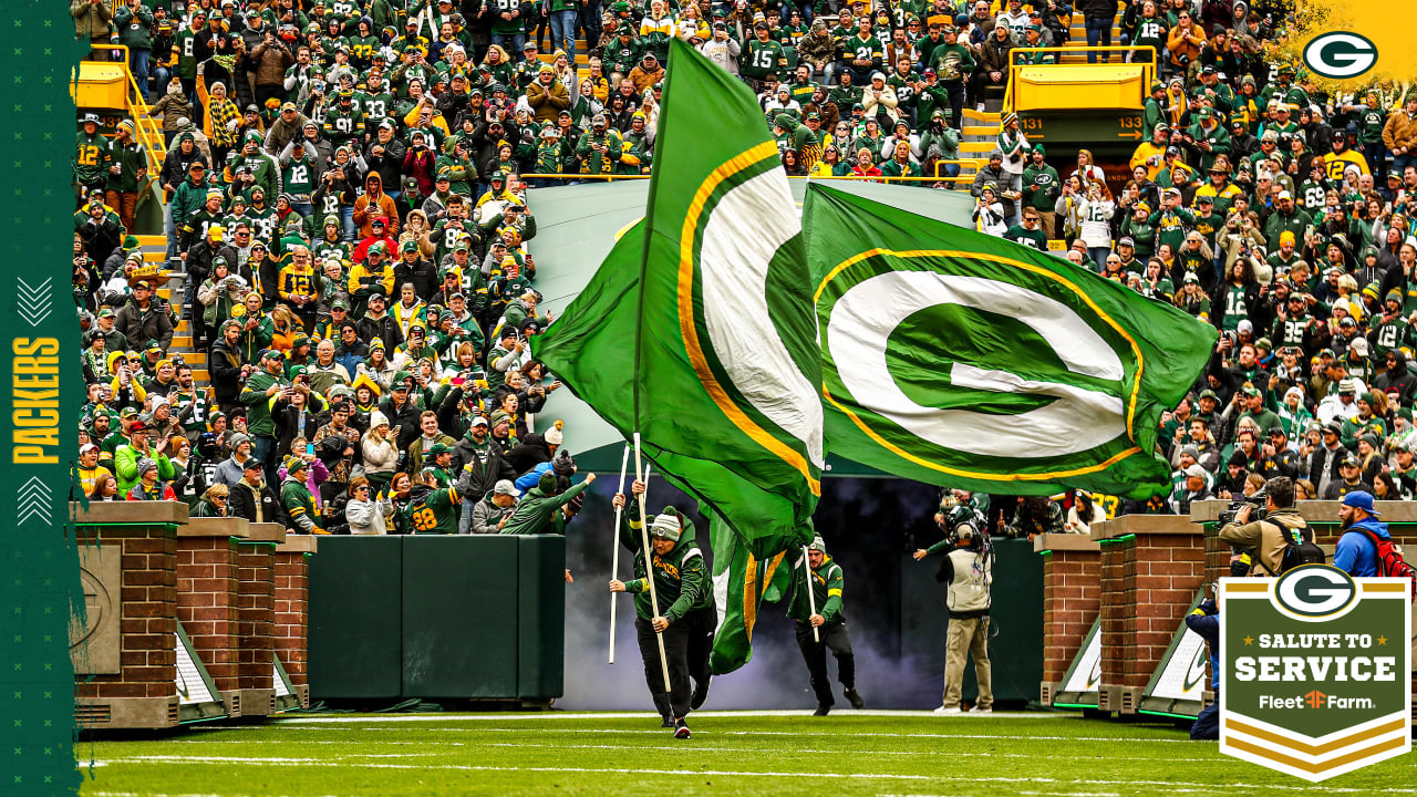 Lambeau Field ready for Packers-Cowboys Salute to Service game Sunday