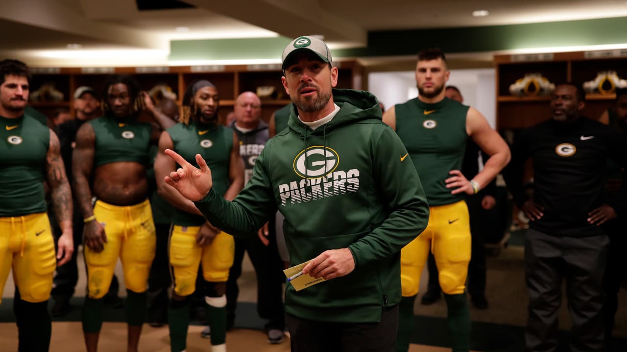 Locker Room Speech Packers React To Beating Bears At Lambeau