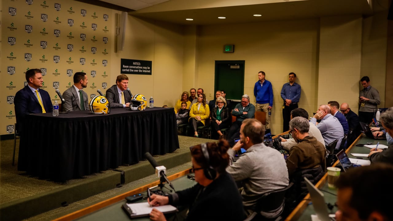 Packers introduce Matt LaFleur at Lambeau Field press conference