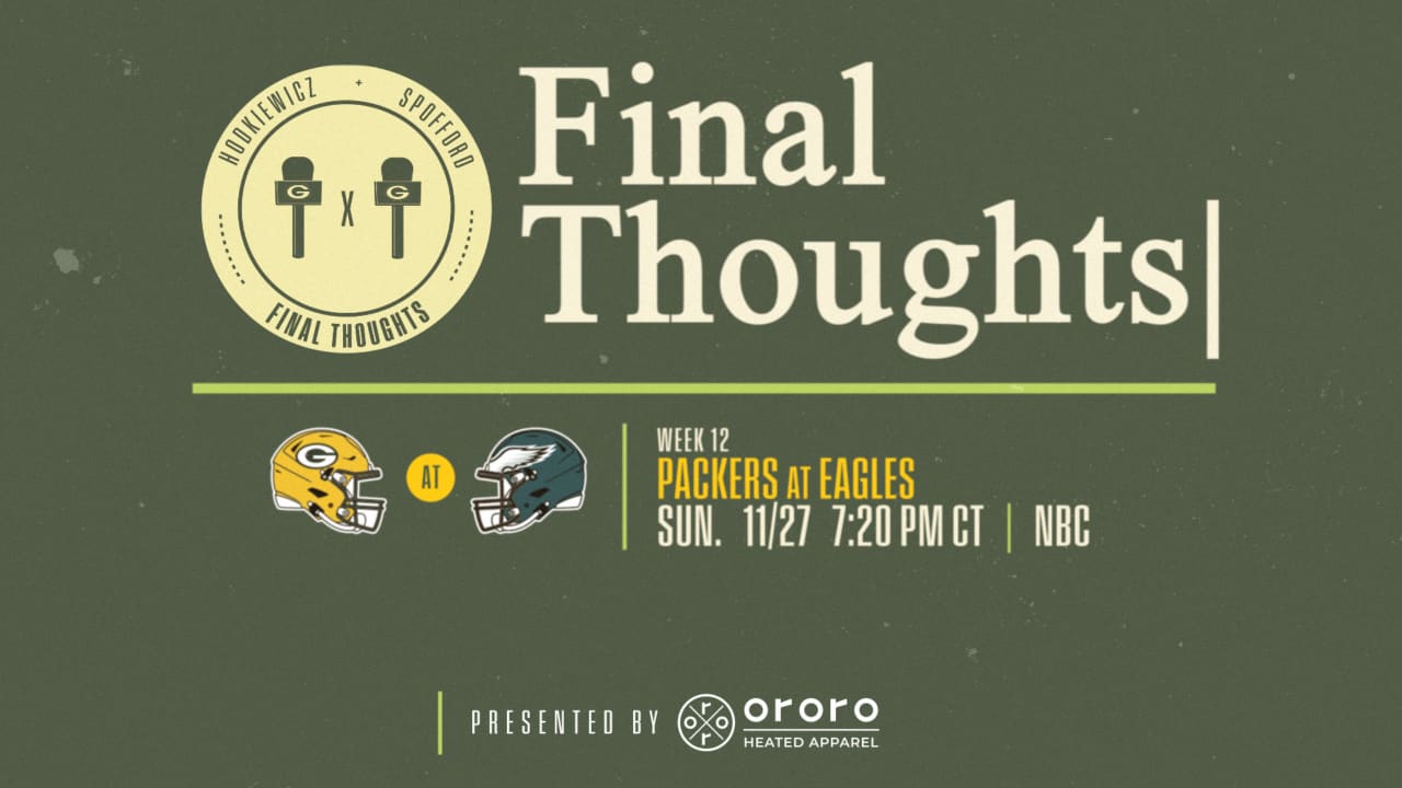 What channel is Green Bay Packers game today vs. Eagles? (11/27