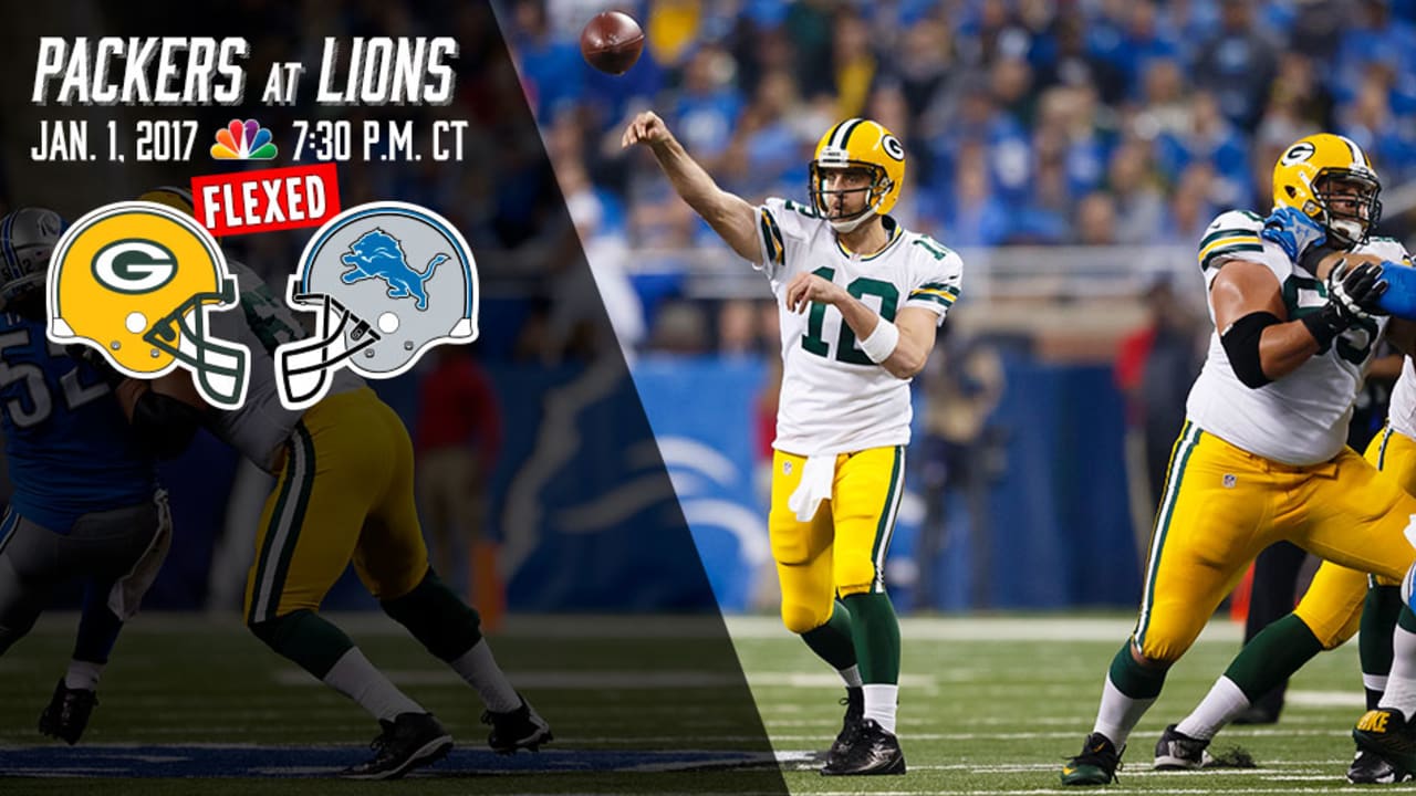 Detroit Lions vs. Green Bay Packers flexed to Sunday night on NBC