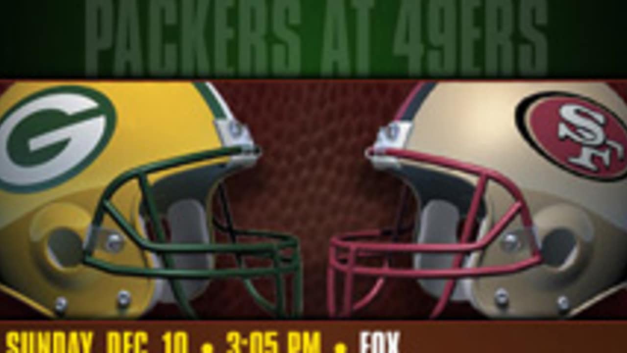 Dope Sheet: Packers travel out West to play the 49ers