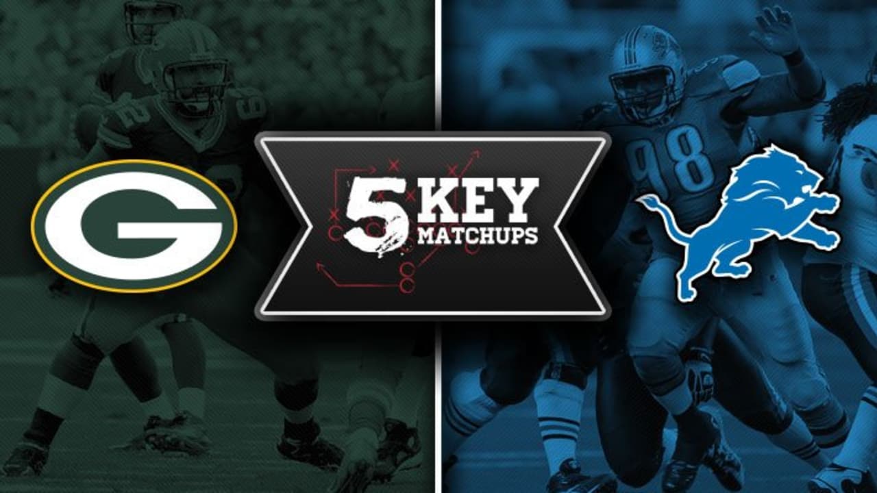 Packers vs. Lions: Five key matchups