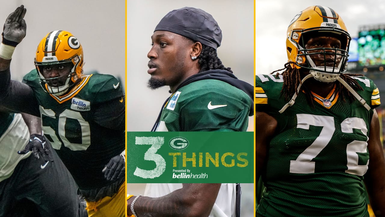 Three Things Chris Slayton, safeties healthy, standout young offensive