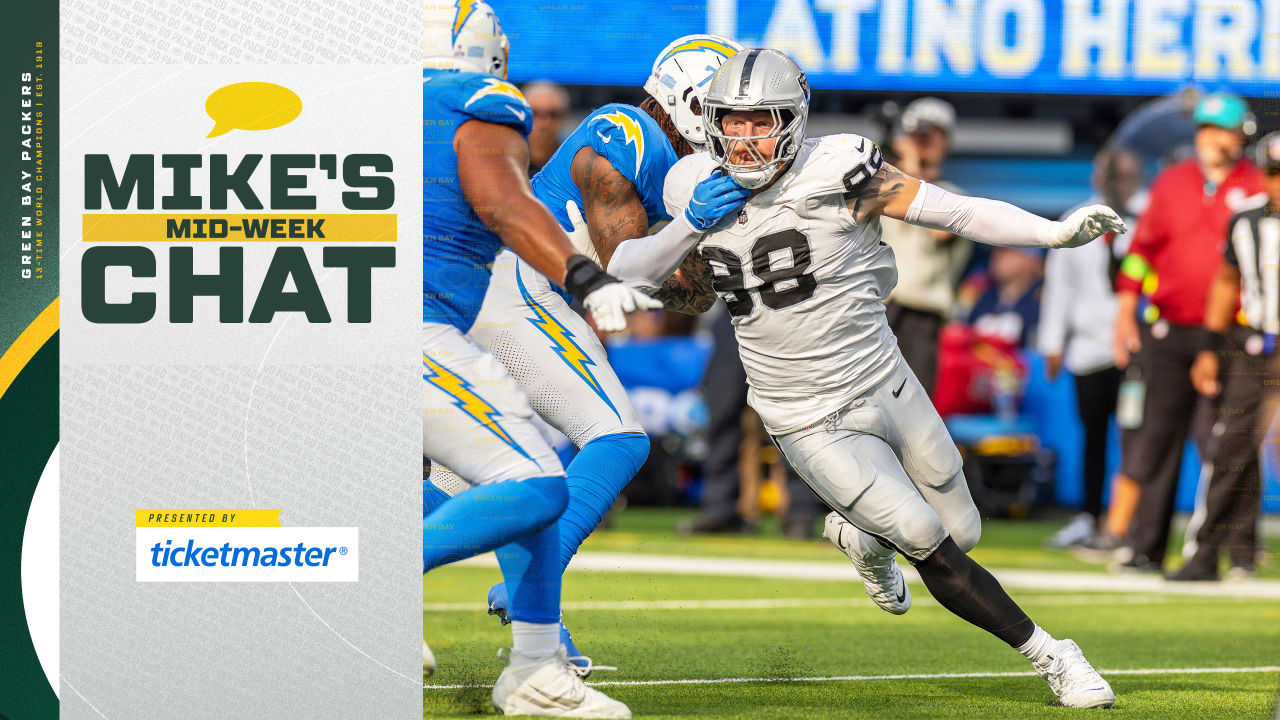 Mike's Mid-Week Chat: How do Packers deal with Raiders pass rusher Maxx