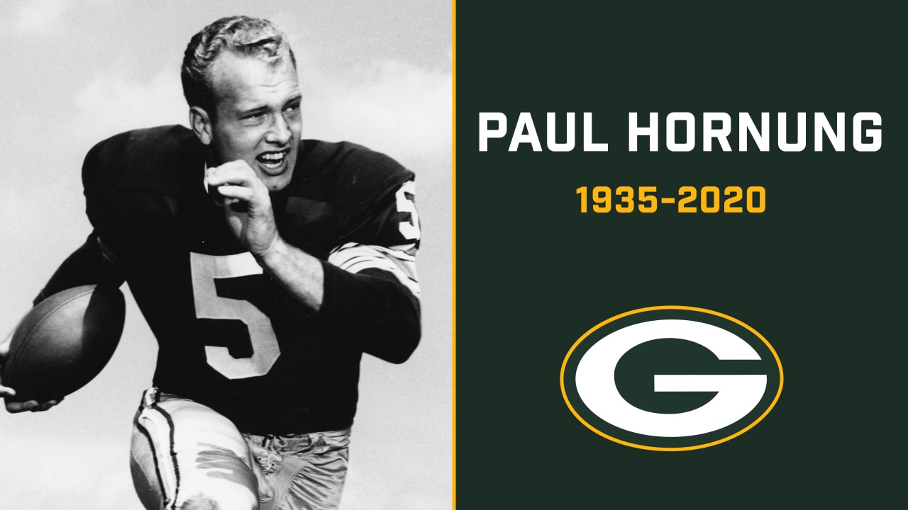 Pro Football Hall of Famer and Heisman winner Paul Hornung has died