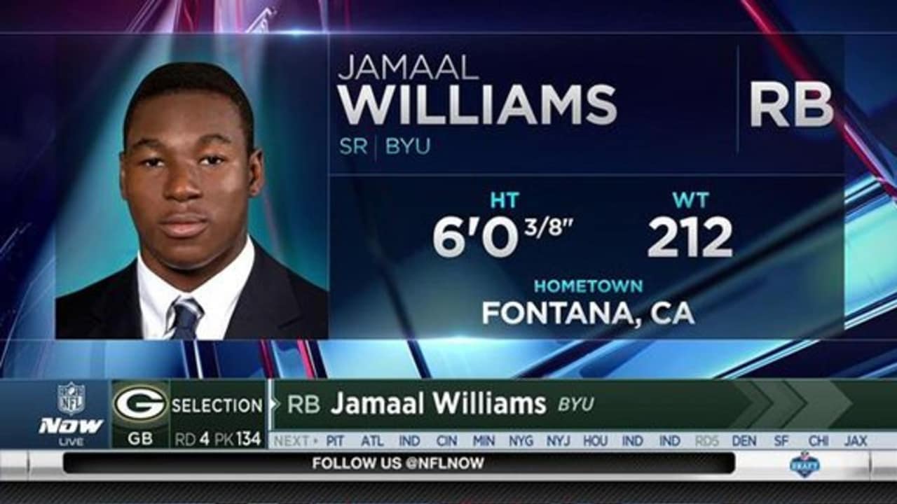 Jamaal Williams selected by the Green Bay Packers in NFL Draft - BYU  Athletics - Official Athletics Website - BYU Cougars