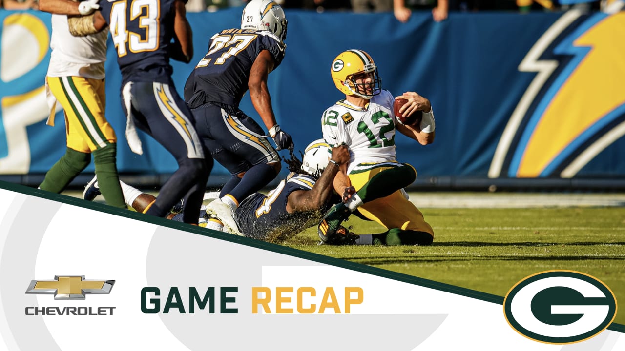 Game Recap: Packers Struggle, Fall 26-11 to Chargers