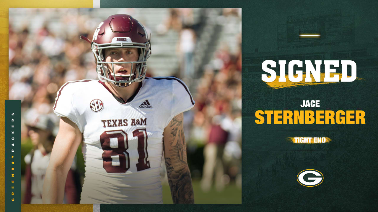 Former Packers TE Jace Sternberger signing with Bills