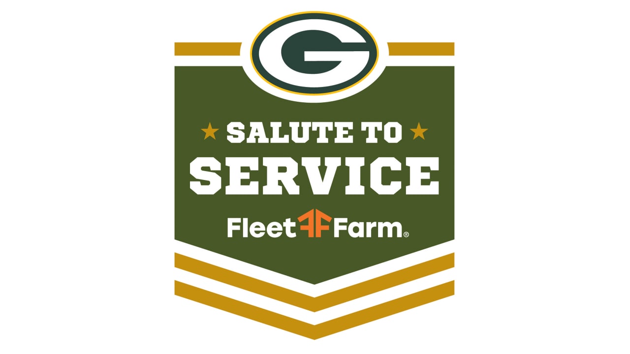 Packers, Fleet Farm to honor veterans and military members for 'Salute to  Service' month throughout November