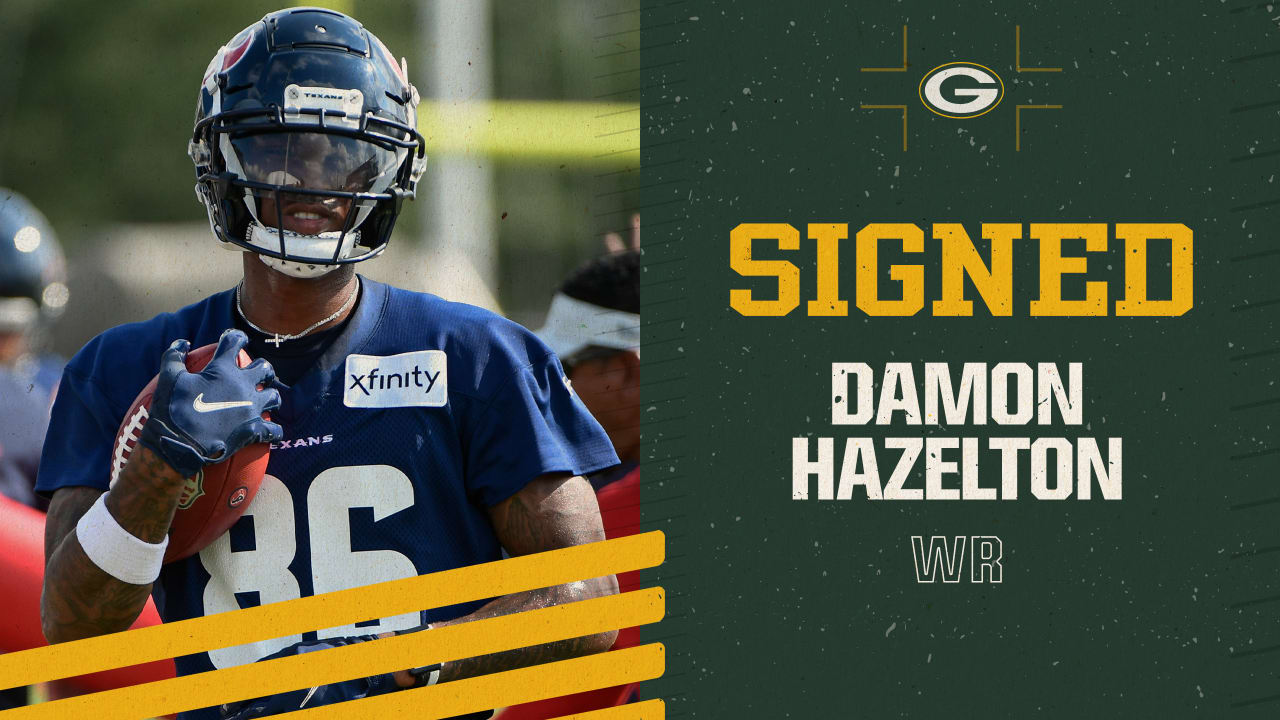 Packers sign WR Damon Hazelton