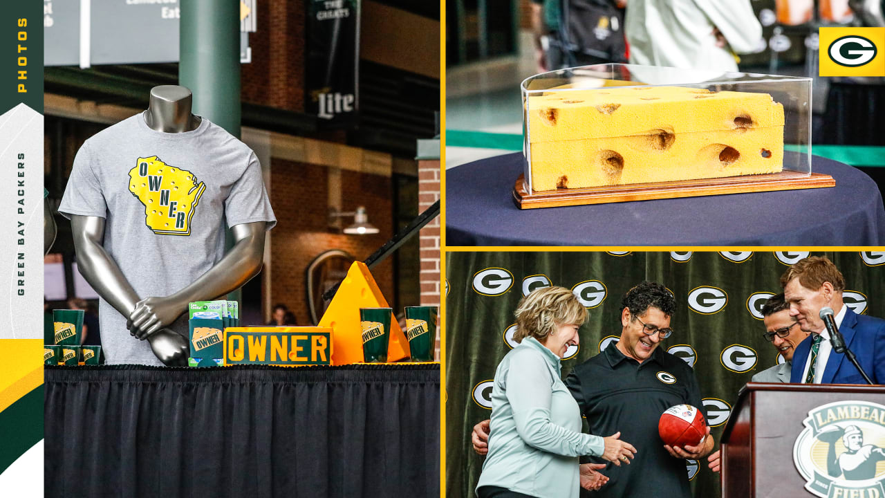 Photos: Packers acquire company responsible for creating Cheesehead