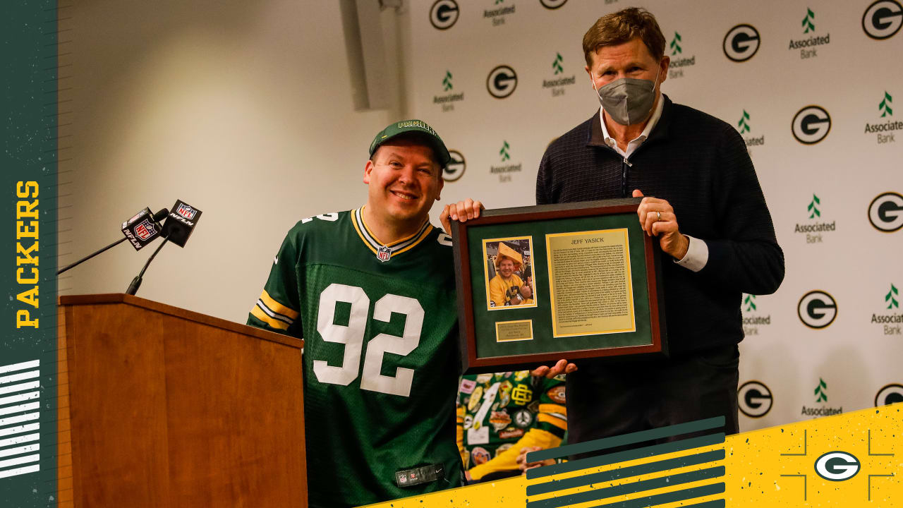 Jeff Yasick named 24th member of Packers FAN Hall of Fame