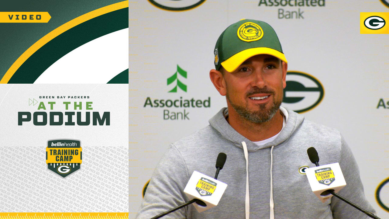 Matt LaFleur on maintaining intensity 'You have to demand it'