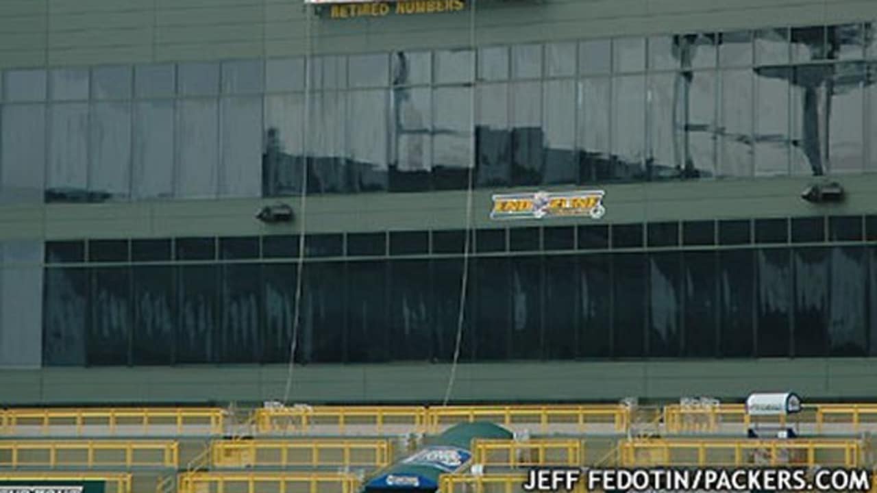 Packers # Retired Numbers at Lambeau, with the new No. 4 up there