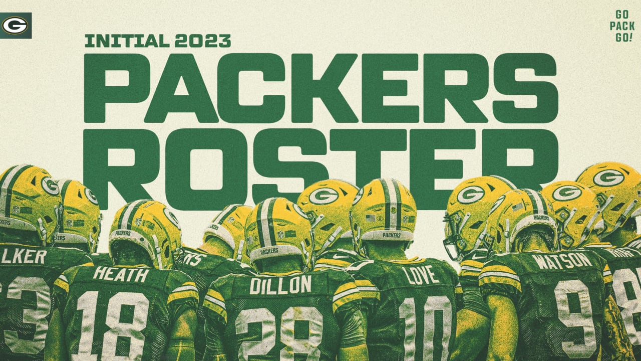 Packers keep two QBs, six WRs: Here's the initial 2021 roster