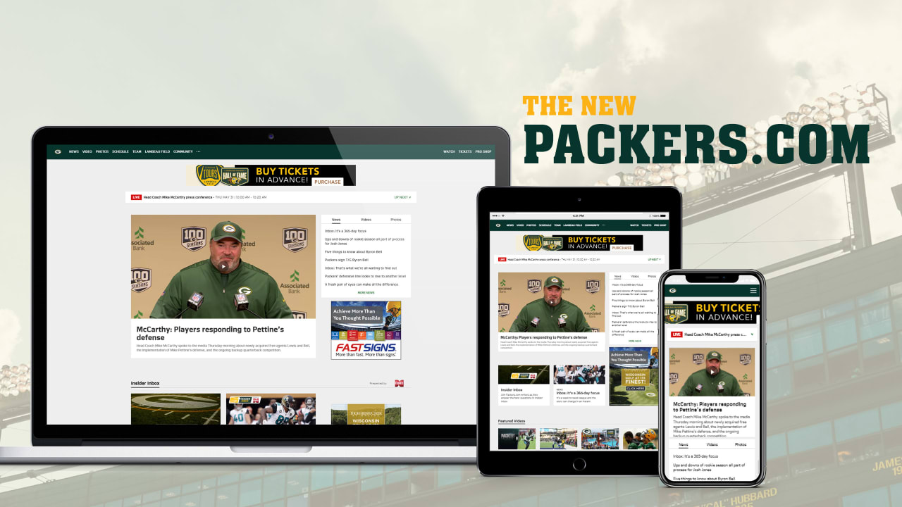 Packers launch all-new