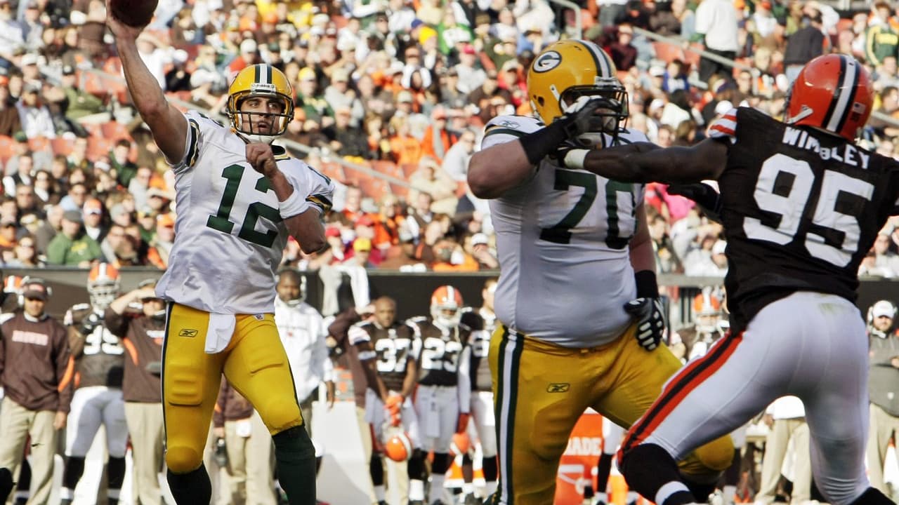 Snapshots in time Packers vs. Browns