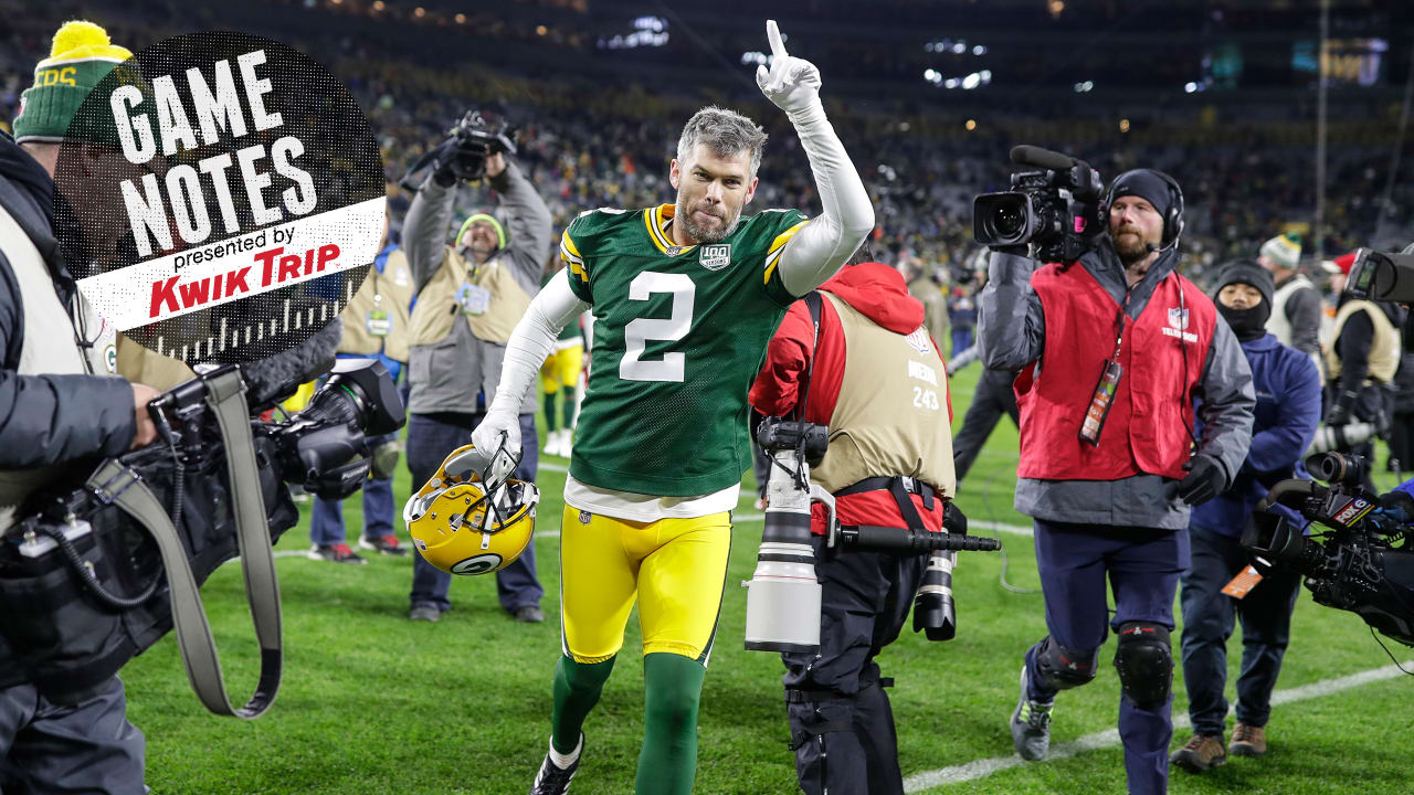 Mason Crosby gets redemption with game-winning field goal