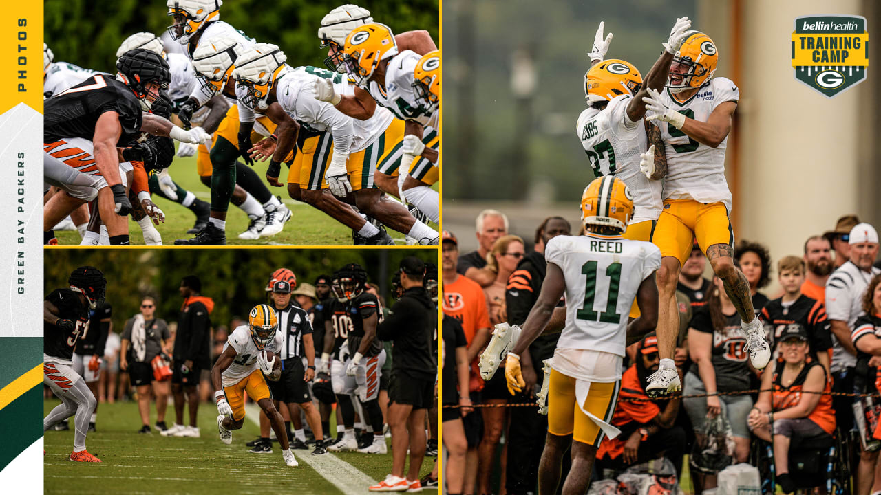 Photos Packers, Bengals hold joint practice in Cincinnati Training Camp