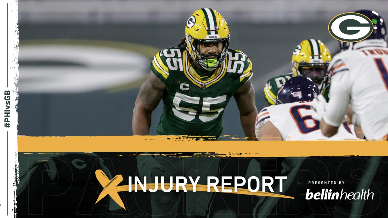 Philadelphia Eagles-Green Bay Packers injury updates: RB Corey