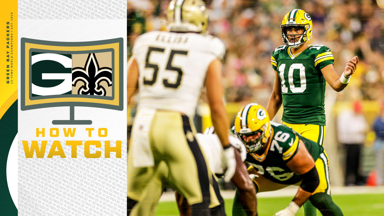 How to Stream the Packers vs. Saints Game Live - Week 3