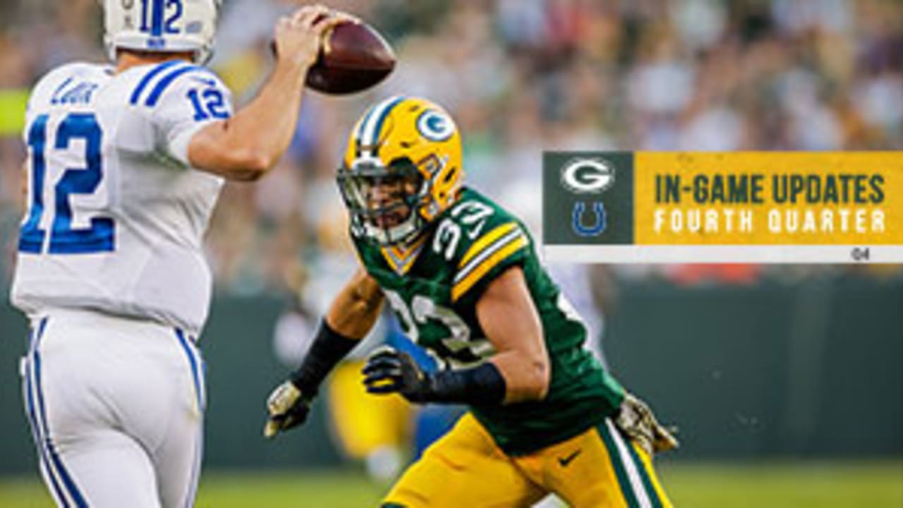 Packers' rally falls short vs. Colts, 31-26