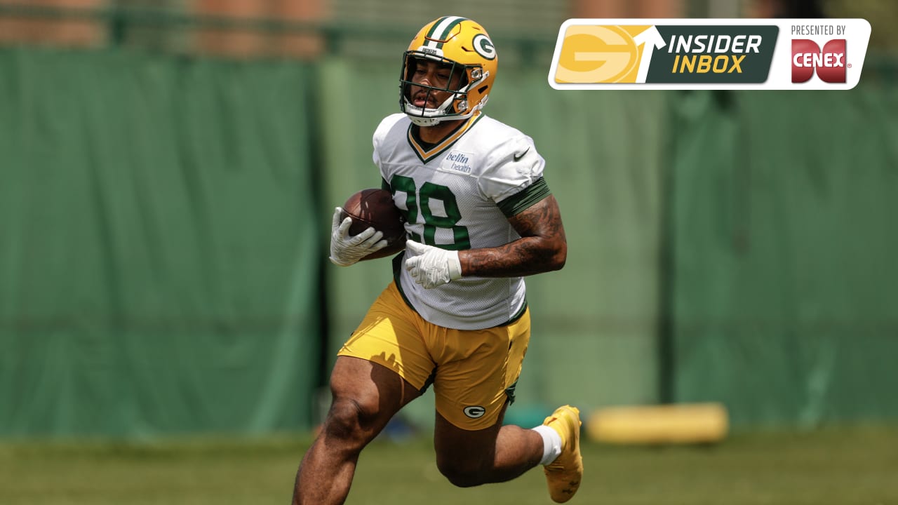 Packers RB AJ Dillon thinks he was 'playing tight' last season