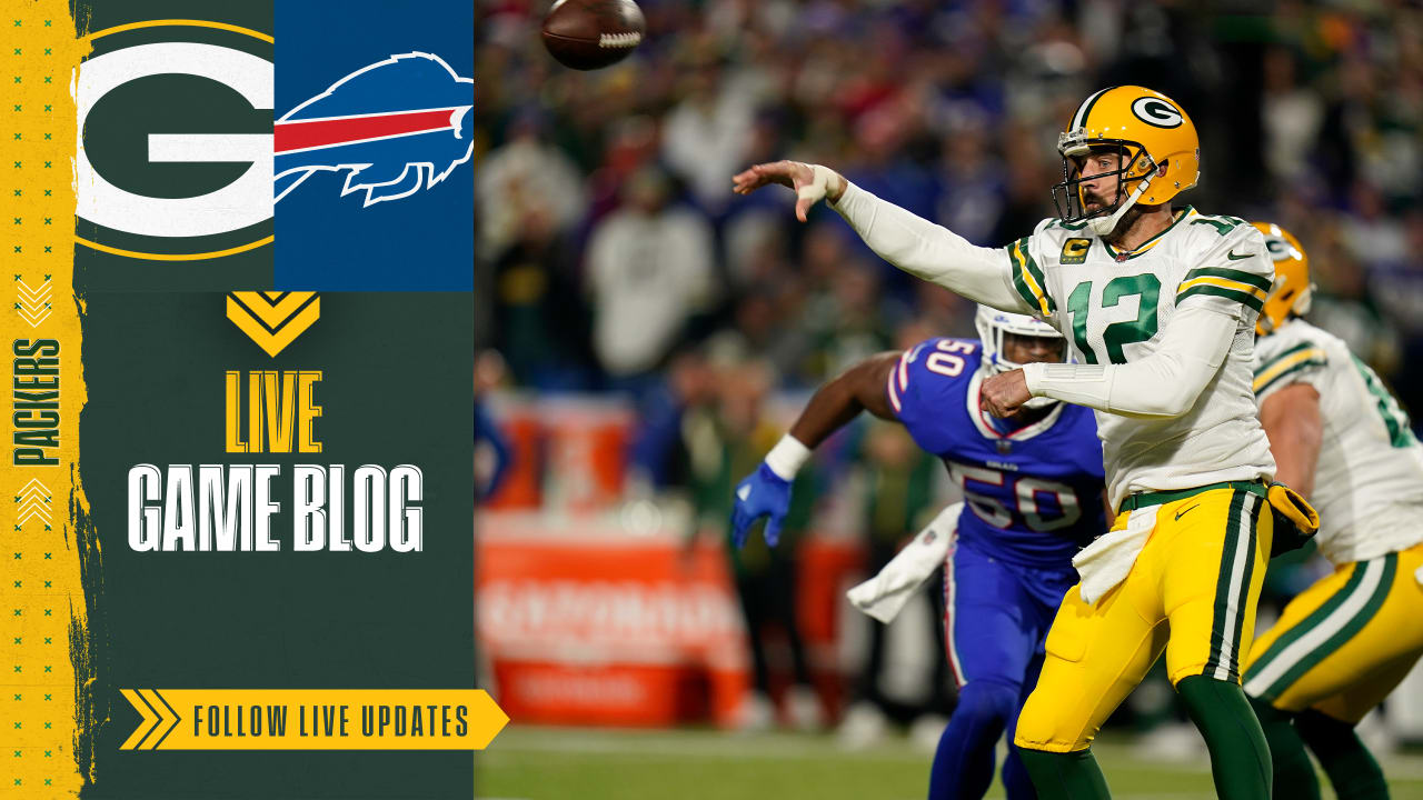 Live Blog: Packers-Bills