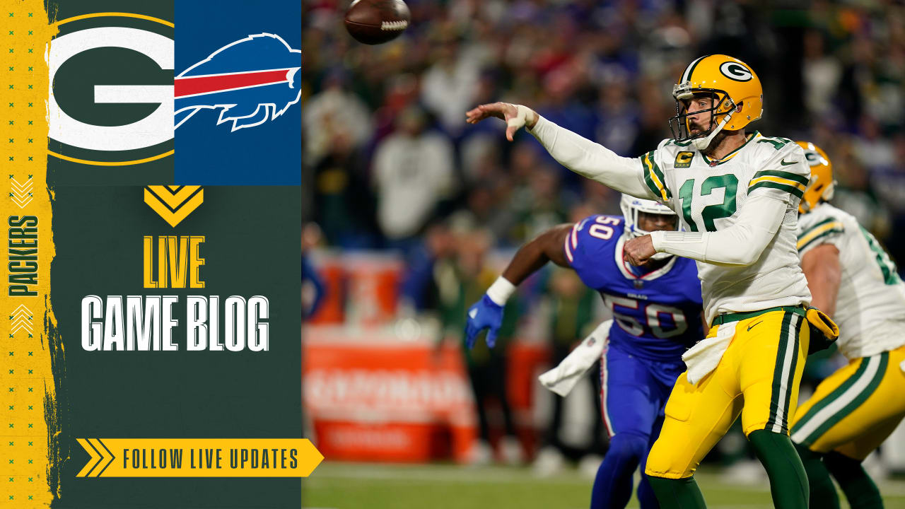 Live Blog: Packers-Bills | Week 8