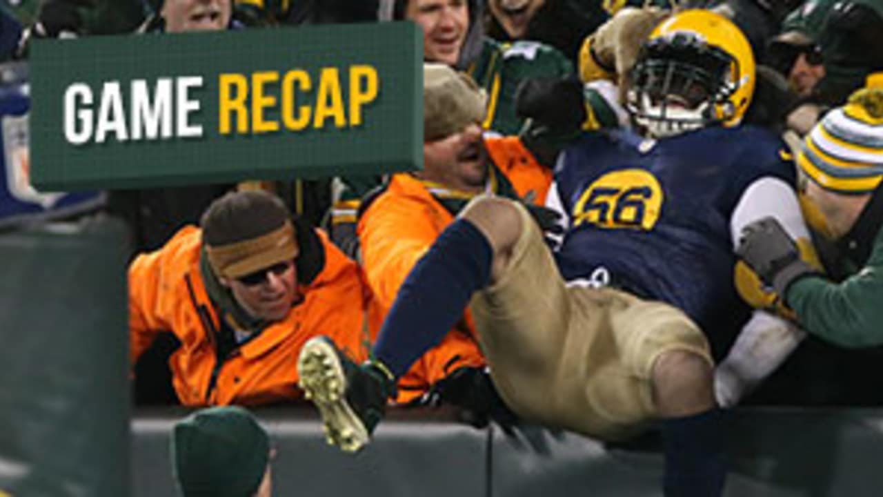 Aaron Rodgers, Julius Peppers lead Packers past Eagles 53-20