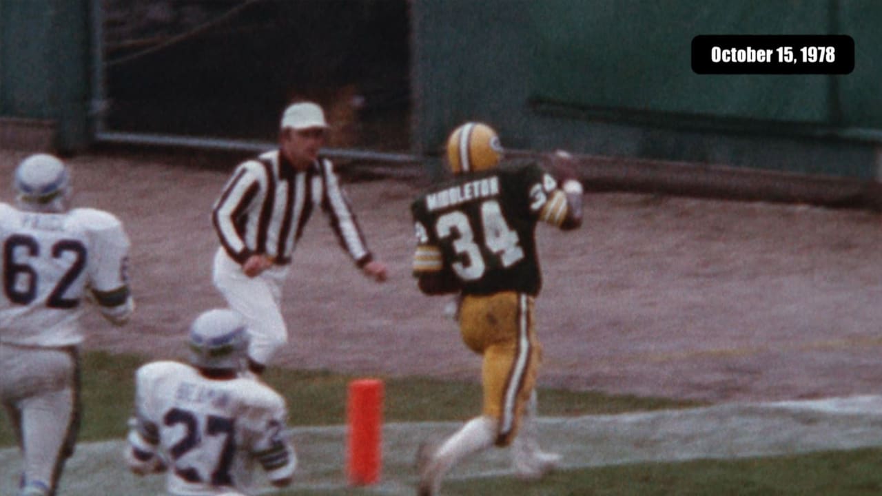 Memorable Moments: Packers kicker Chester Marcol scores game-winning TD vs.  Bears in 1980, Green Bay Packers, Chicago Bears, touchdown