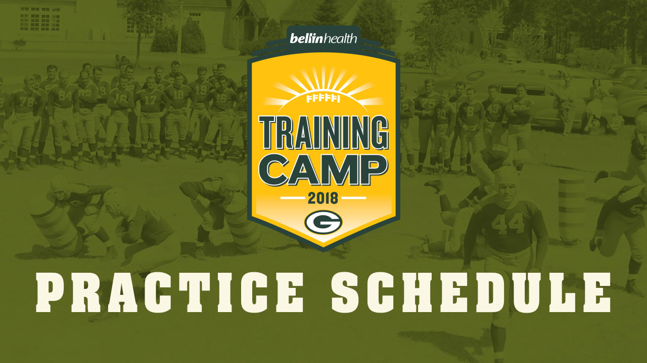 Green Bay Packers announce Training Camp schedule, preseason events