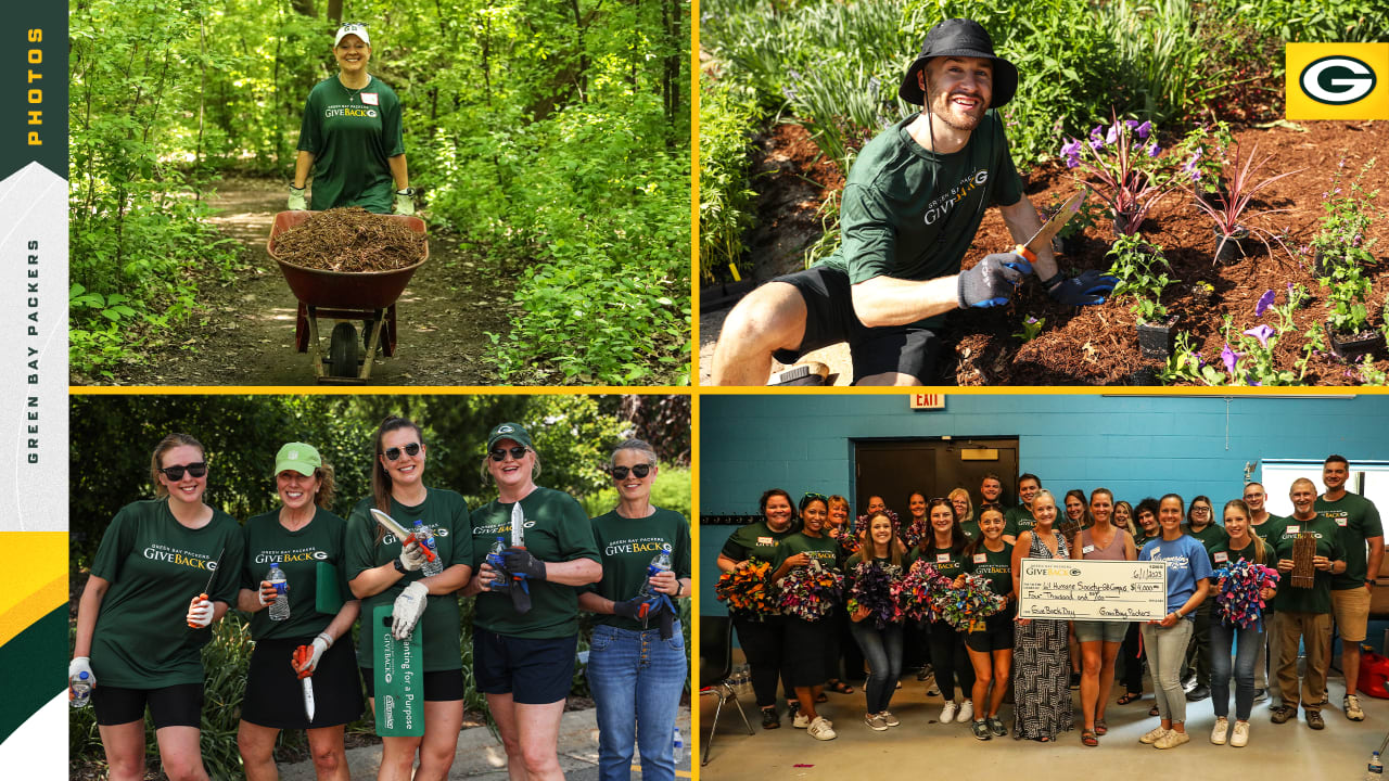 Packers employees participate in Packers Give Back Day