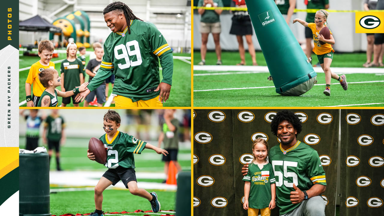 Photos: Packers host 24th annual Junior Power Pack Kids Clinic