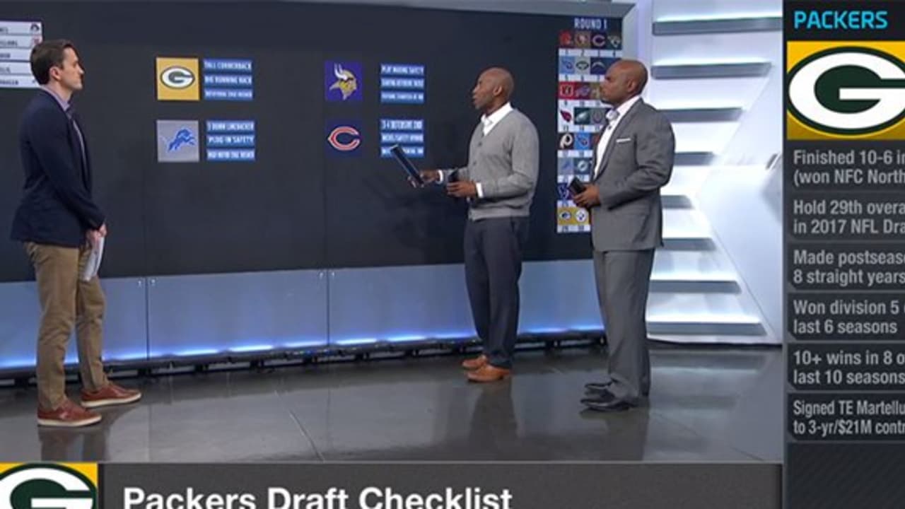 Green Bay Packers draft checklist