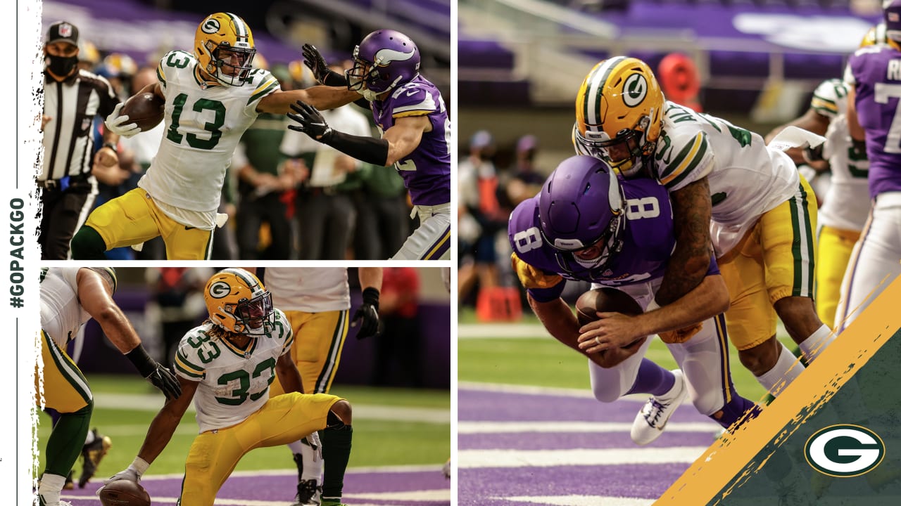 Best photos from Packers-Vikings